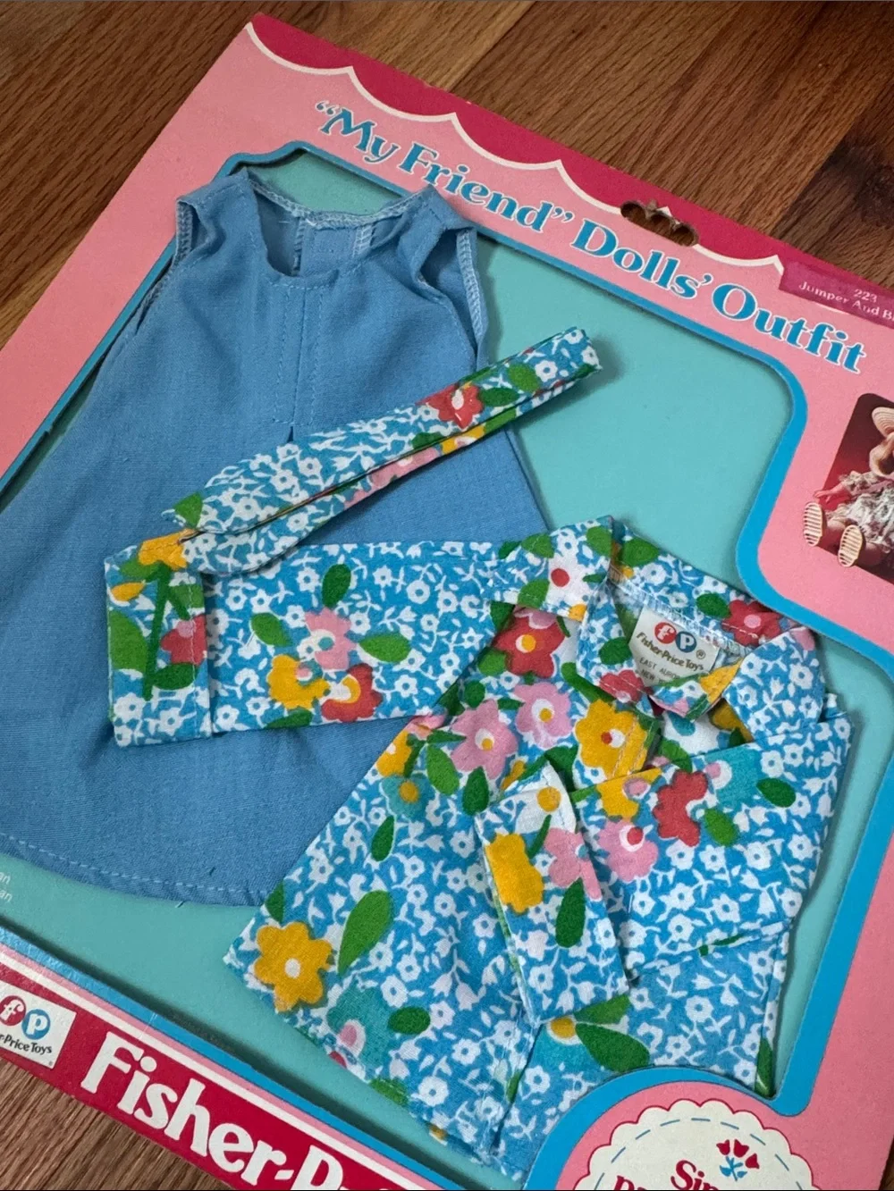 Fisher-Price Vintage My Friend Doll Outfit - Jumper & Blouse